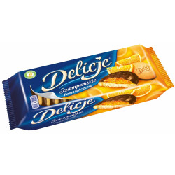 MONDELEZ Delicje szampanskie pomaranczowe 24x147g 