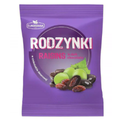 EUROHANSA Rodzynki w czekoladzie 14x70g