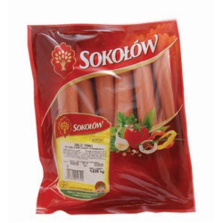 SOKOLOW Hot Dog z indykiem czosnkowy ok 1 kg (P)