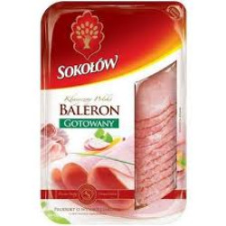 SOKOLOW Baleron gotowany w plastrach 100g (P)