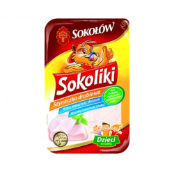 SOKOLOW Sokoliki szyneczka drobiowa plastry 100g (P)