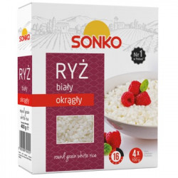 SONKO Ryz bialy okragly 6x(4x100g) RISANA