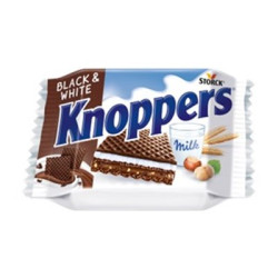 STORCK Wafle knoppers Black& White 24x25g