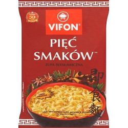 VIFON Zupa bl piec smakow 24x70g 