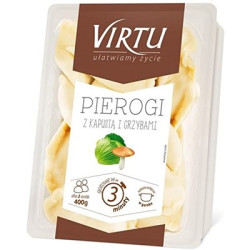 VIRTU Pierogi z kapusta i grzybami 6x400g