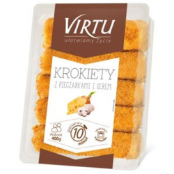 VIRTU Krokiety z pieczarkami i serem 6x400g