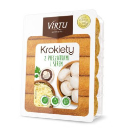 VIRTU Krokiety z pieczarkami i serem 7x1kg