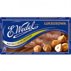 WEDEL Czekolada luksusowa orzech 02701 12x100g