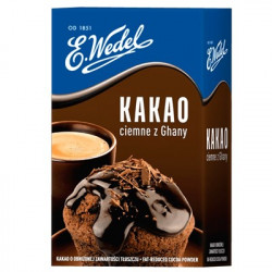 WEDEL Kakao extra ciemne z Ghany 10x80g