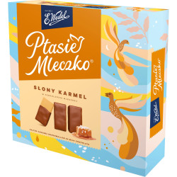 WEDEL Ptasie mleczko salted carmel 340g  