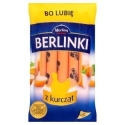 MORLINY Berlinki z kurczaka 250g szt