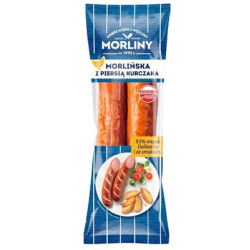 MORLINY Kielbasa z piersia kurczaka 400g