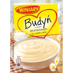 WINIARY Budyn smietankowy bez cukru (Nr 9) 30x35g 