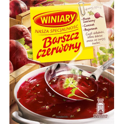 WINIARY Zupa barszcz czerwony (Nr 97) NS 20x49g 