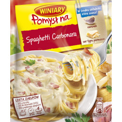 WINIARY Fix pomysl na spaghetti carbonara (Nr 18) 30x34