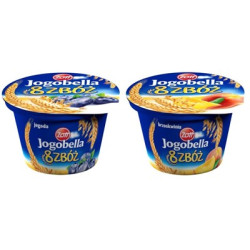 ZOTT Jogurt Jogobella 8 zboz CLASSIC jagod / brzoskw 12x200g