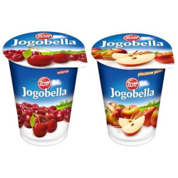 ZOTT Jogurt Jogobella CLASSIC wisnia / piecz jabl 12x400g