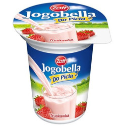 ZOTT Jogobella do picia Standard truskawka/ jagoda-wanilia 12x315g